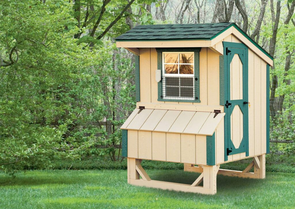 Amish Built 4×4 Quaker Chicken Coop