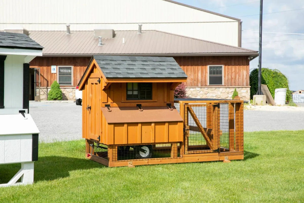 Amish Built 3×4 Tractor Chicken Coop - The Henhouse Collection - Pet Houses Direct