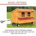 Amish Built 3W x 4L Quaker Chicken Coop - The Henhouse Collection - Pet Houses Direct