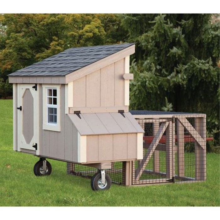 Amish Built 3W x 5L Lean - to Chicken Coop - The Henhouse Collection - Pet Houses Direct