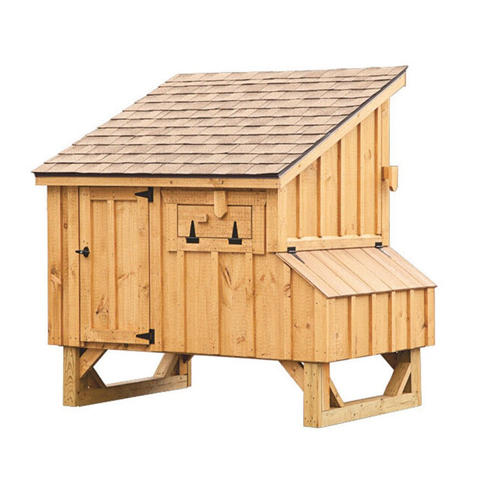 Amish Built 3W x 5L Lean - to Chicken Coop - The Henhouse Collection - Pet Houses Direct