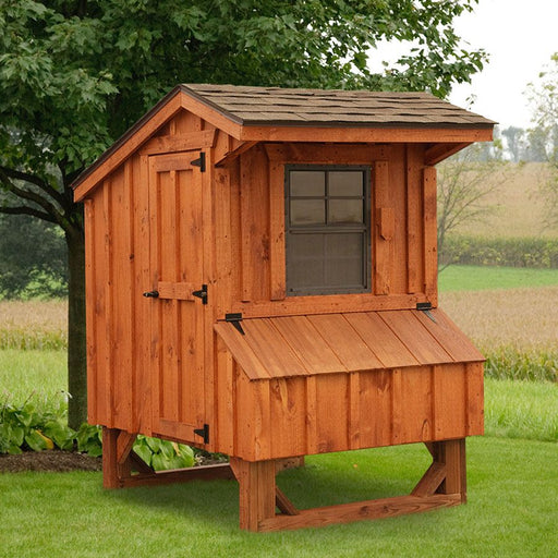 Amish Built 4×4 Quaker Chicken Coop - The Henhouse Collection - Pet Houses Direct