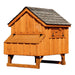 Amish Built 4W x 4L A - frame Chicken Coop - The Henhouse Collection - Pet Houses Direct