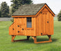 Amish Built 4W x 4L A - frame Chicken Coop - The Henhouse Collection - Pet Houses Direct