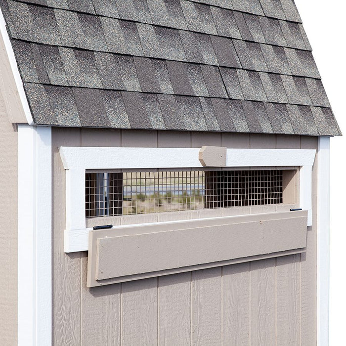 Amish Built 4W x 4L "The Dutch" Chicken Coop - The Henhouse Collection - Pet Houses Direct