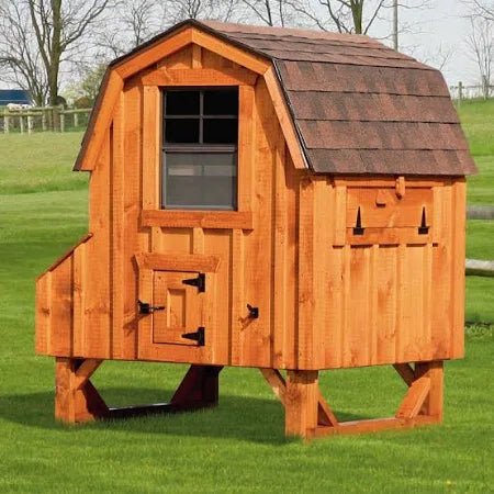 Amish Built 4W x 4L "The Dutch" Chicken Coop - The Henhouse Collection - Pet Houses Direct