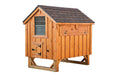 Amish Built 4W x 6L A - frame Chicken Coop - The Henhouse Collection - Pet Houses Direct