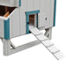 Amish Built 4W x 6L Quaker Chicken Coop with Run and Wheel Kit - The Henhouse Collection - Pet Houses Direct