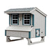 Amish Built 4W x 6L Quaker Chicken Coop with Run and Wheel Kit - The Henhouse Collection - Pet Houses Direct