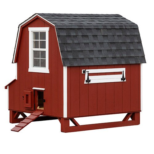 Amish Built 4W x 6L "The Dutch" Chicken Coop - The Henhouse Collection - Pet Houses Direct