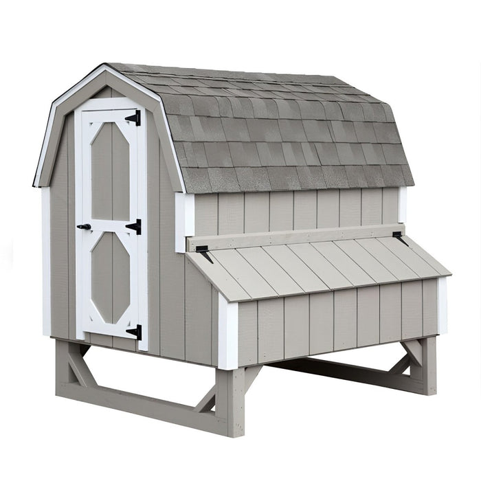 Amish Built 4W x 6L "The Dutch" Chicken Coop - The Henhouse Collection - Pet Houses Direct