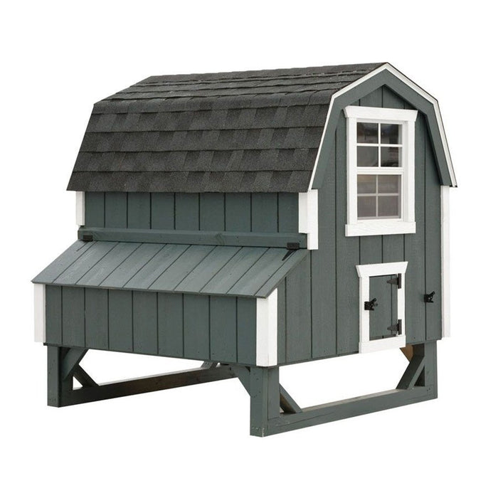 Amish Built 4W x 6L "The Dutch" Chicken Coop - The Henhouse Collection - Pet Houses Direct