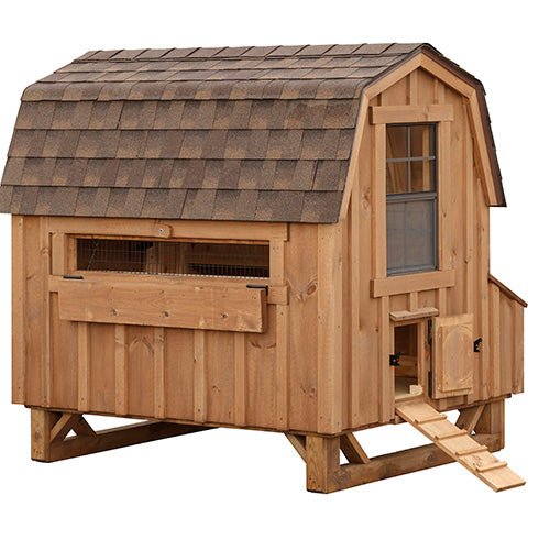 Amish Built 4W x 6L "The Dutch" Chicken Coop - The Henhouse Collection - Pet Houses Direct