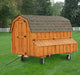 Amish Built 4W x 8L "The Dutch" Chicken Coop with Wheels - The Henhouse Collection - Pet Houses Direct