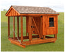 Amish Built 5' x 7' Combination Chicken Coop w/ Attached Run - The Henhouse Collection - Pet Houses Direct