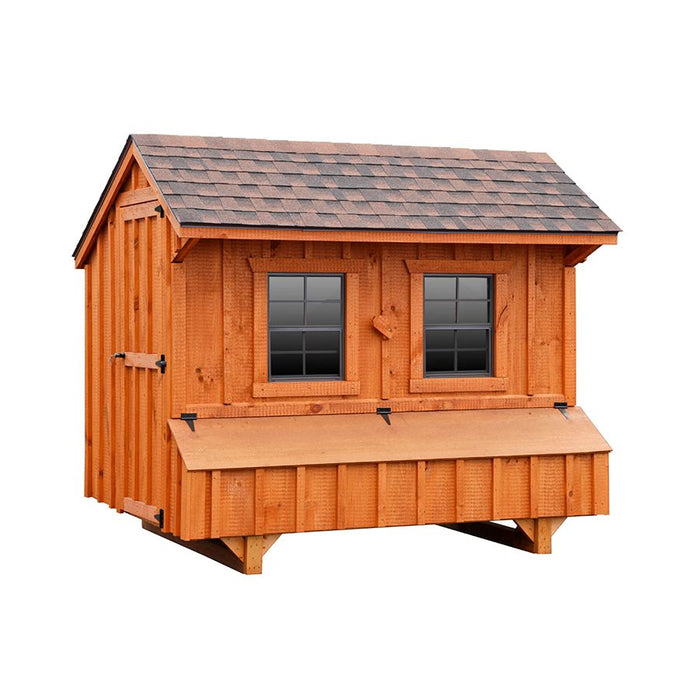 Amish Built 5×8 Quaker Chicken Coop - The Henhouse Collection - Pet Houses Direct