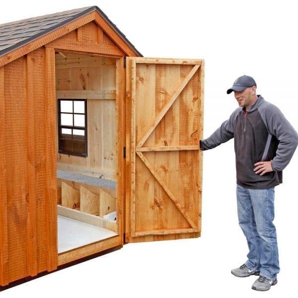 Amish Built 5×8 Quaker Chicken Coop - The Henhouse Collection - Pet Houses Direct