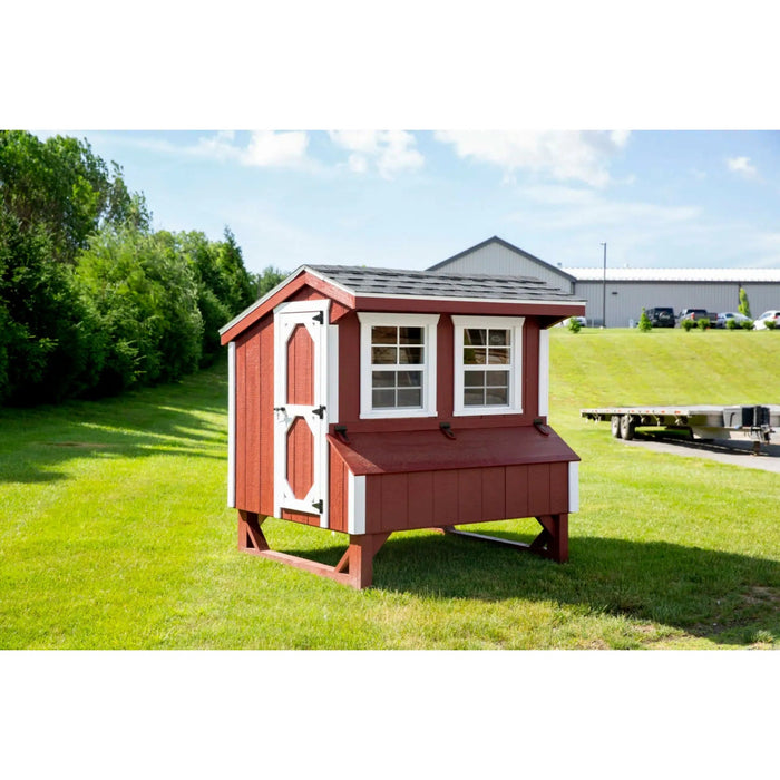 Amish Built 5×8 Quaker Chicken Coop - The Henhouse Collection - Pet Houses Direct