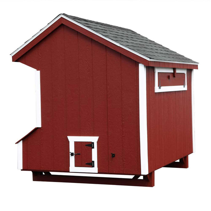 Amish Built 5×8 Quaker Chicken Coop - The Henhouse Collection - Pet Houses Direct