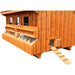 Amish Built 7W x 12L Quaker Chicken Coop with Board and Batten Siding - The Henhouse Collection - Pet Houses Direct