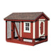 Amish Built Combination Chicken Coop w/ Attached Run 5' x 7' - The Henhouse Collection - Pet Houses Direct