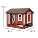 Amish Built Combination Chicken Coop w/ Attached Run 5' x 7' - The Henhouse Collection - Pet Houses Direct