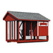 Amish Built Combination Quaker Chicken Coop w/ Attached Run 6'×10' - The Henhouse Collection - Pet Houses Direct