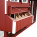 Amish Built Combination Quaker Chicken Coop w/ Attached Run 6'×10' - The Henhouse Collection - Pet Houses Direct