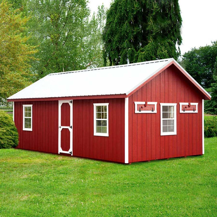 Amish Built Large 12W x 24L A - frame Chicken Coop - The Henhouse Collection - Pet Houses Direct