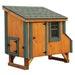 Amish Built Luxury 4W x 5L Lean - to Chicken Coop - The Henhouse Collection - Pet Houses Direct