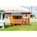 Amish Tractor Style 4W x 4L Quaker Chicken Coop with Run - The Henhouse Collection - Pet Houses Direct